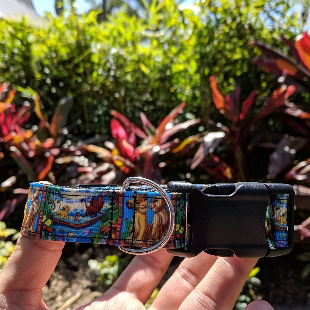 Lion King dog collar